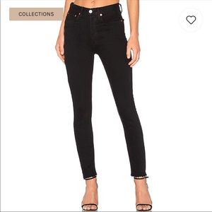 Re/done original black jeans